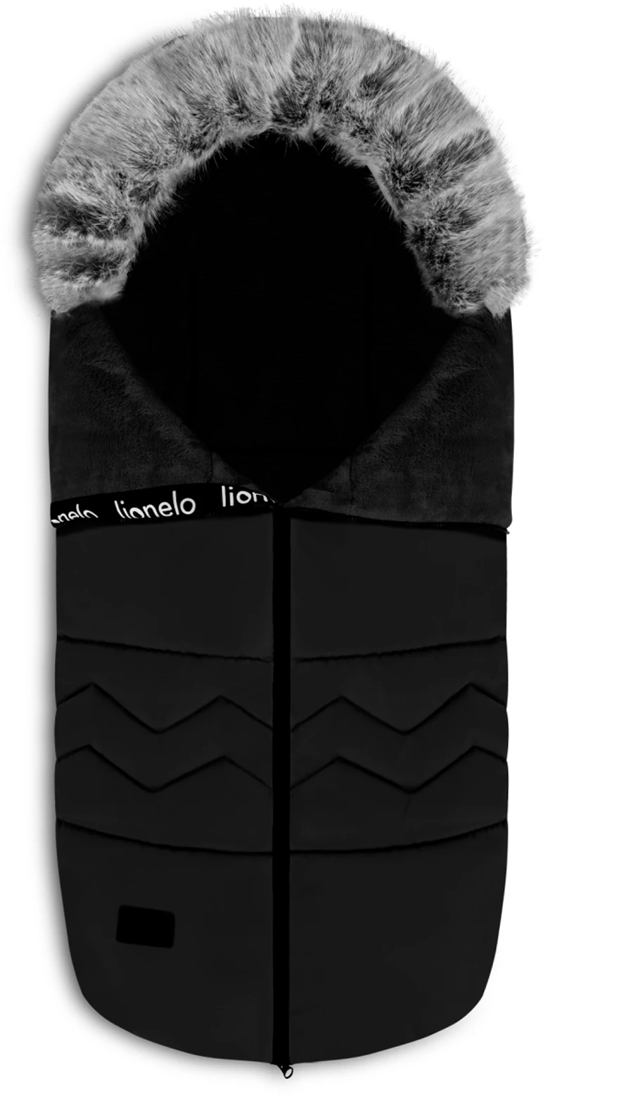 Теплий спальний мішок Lionelo Frode BLACK CARBON
